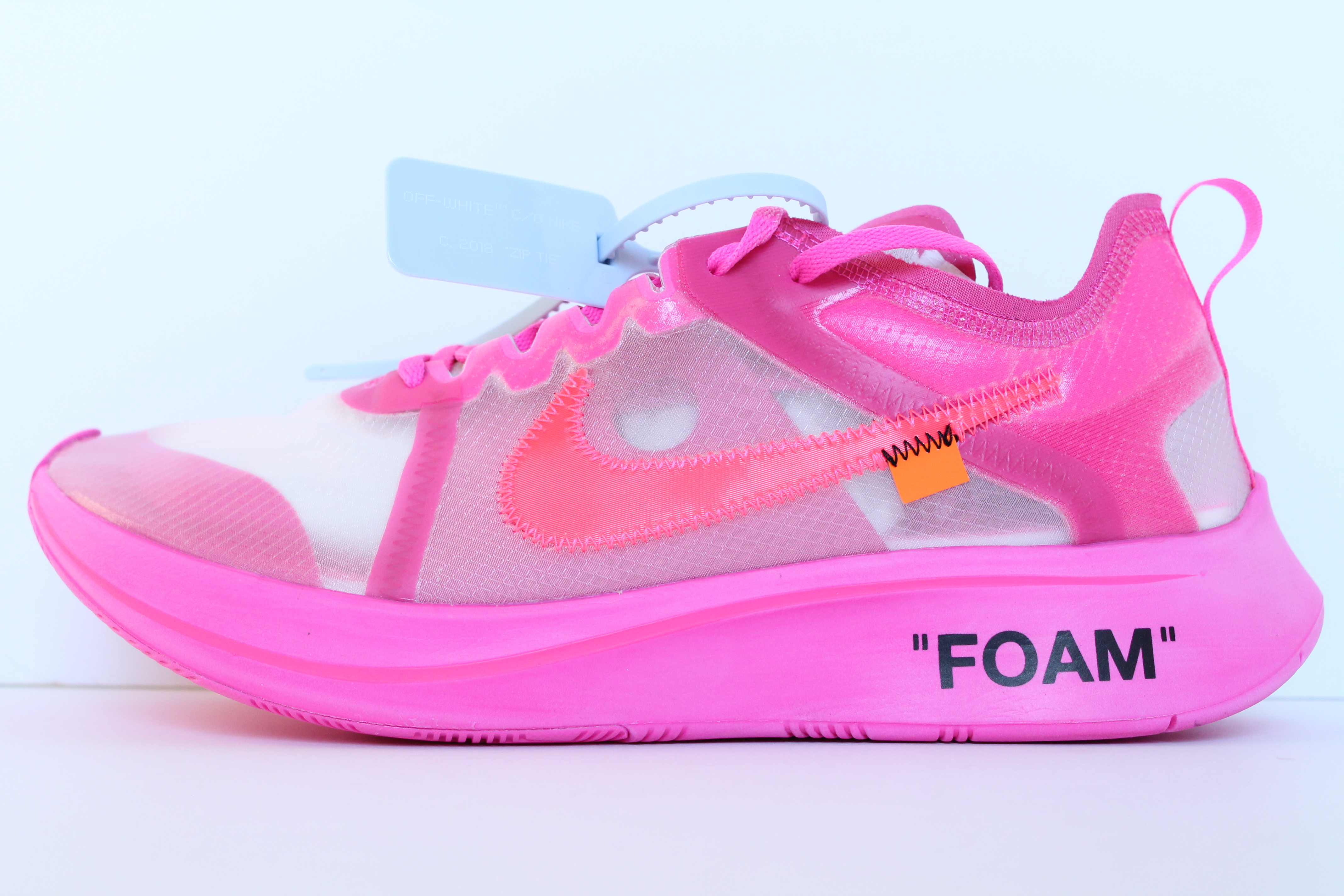 AuthentKicks | The Ten: Nike Zoom Fly x Off-White™(Tulip Pink)