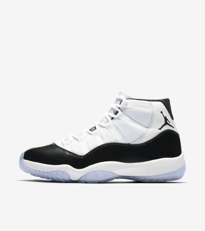 jordan 11 concord low black and white