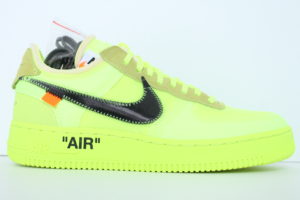 The Ten: Nike Air Force 1 x Off-White™ (Volt)