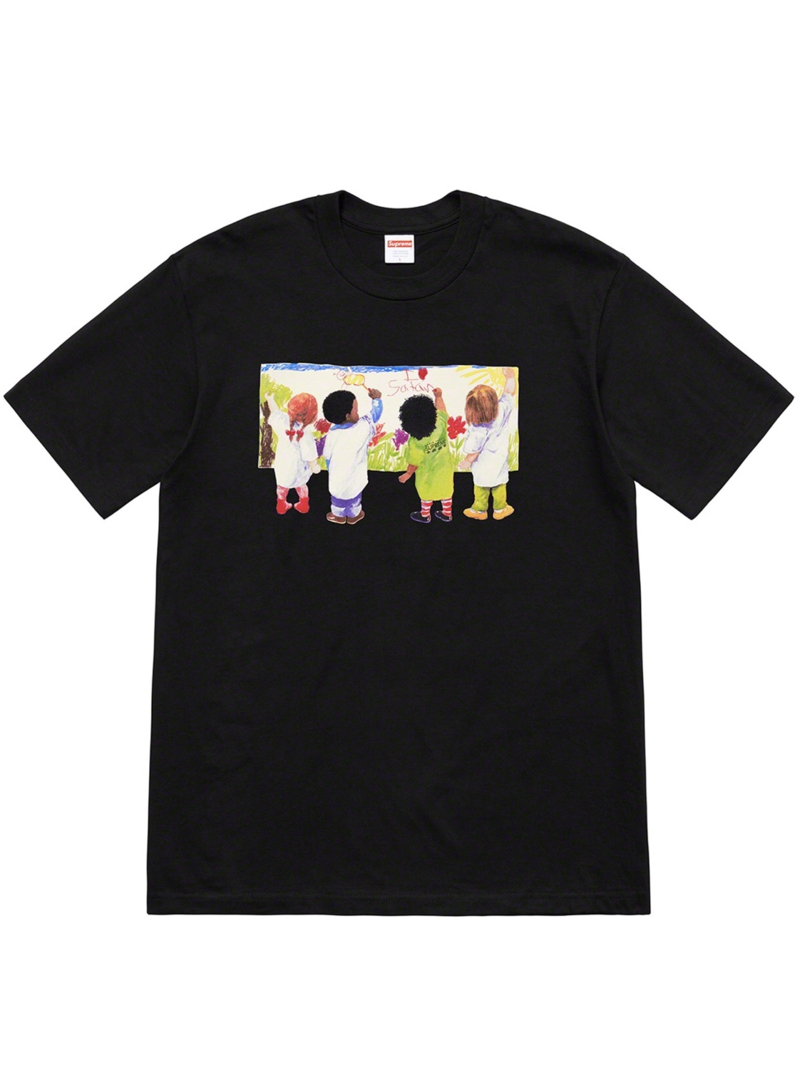 Supreme Kids Tee - Black