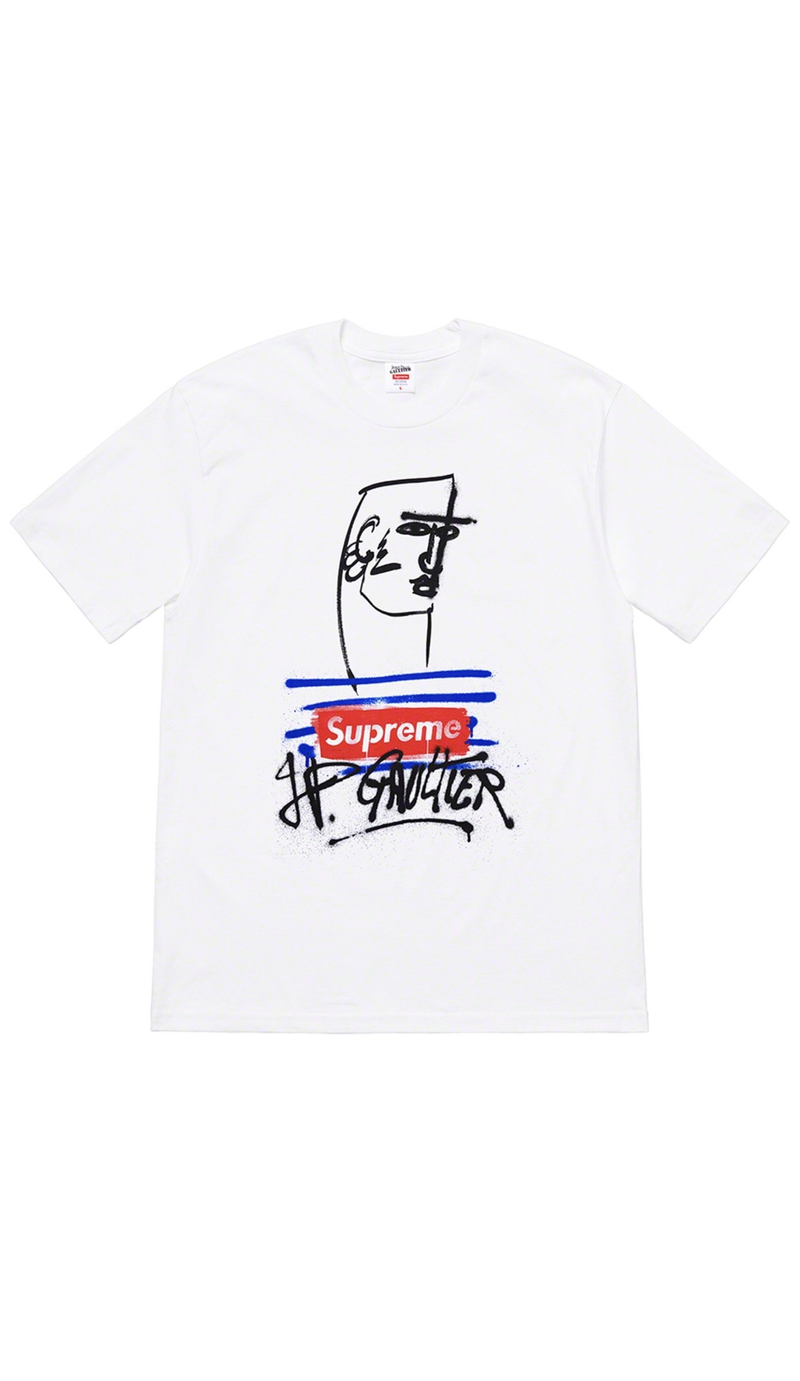 Supreme®/Jean Paul Gaultier® Tee - White