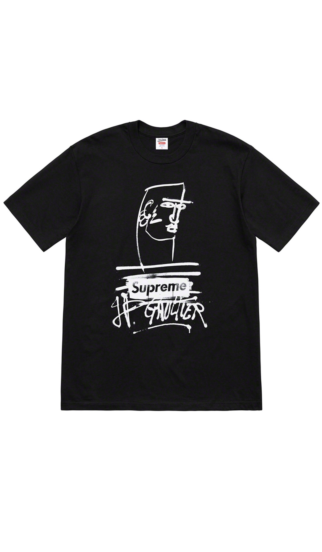 Supreme®/Jean Paul Gaultier® Tee - Black