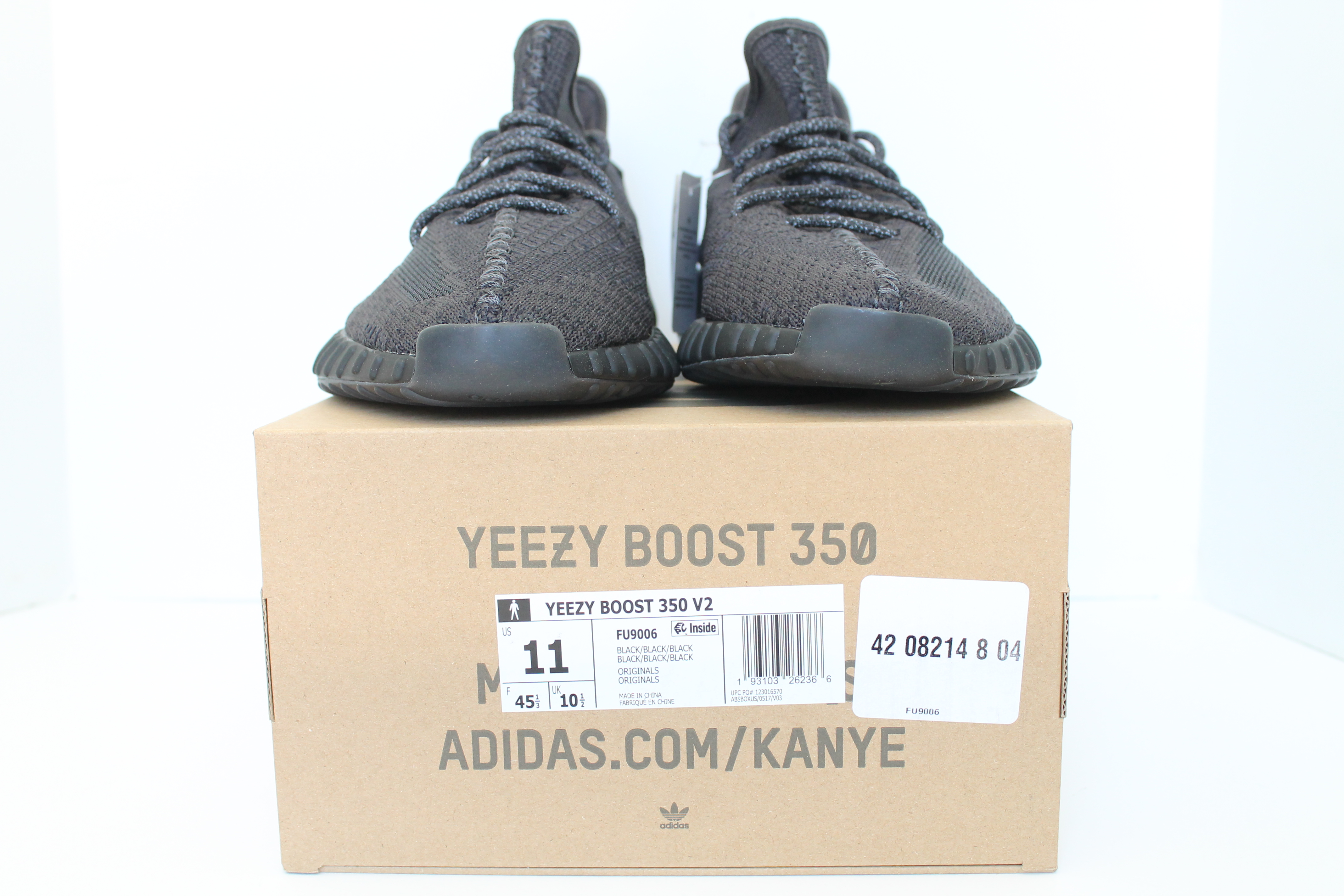 yeezy black static box