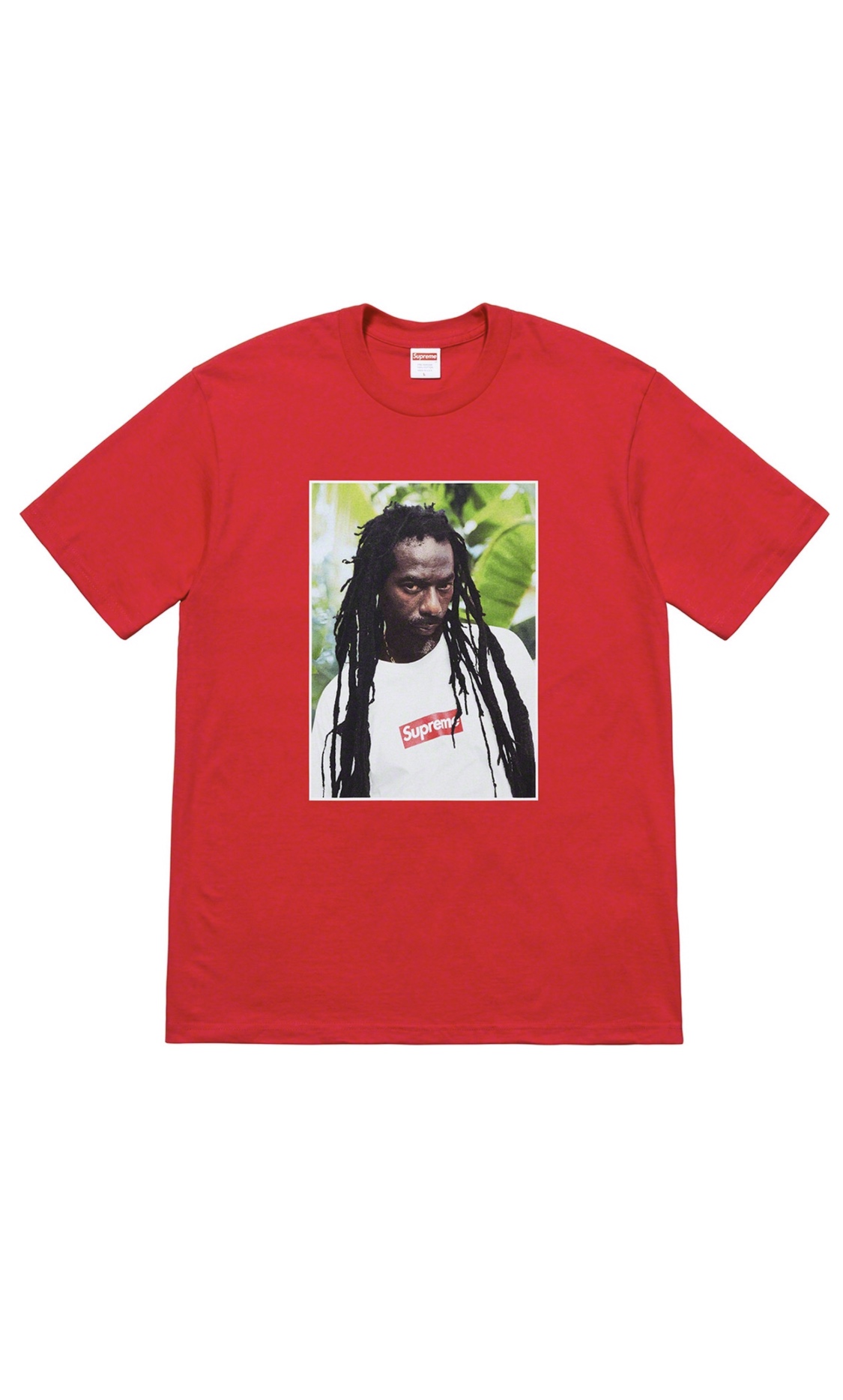 Supreme Buju Banton Tee - Red