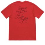 Supreme Buju Banton Tee - Red