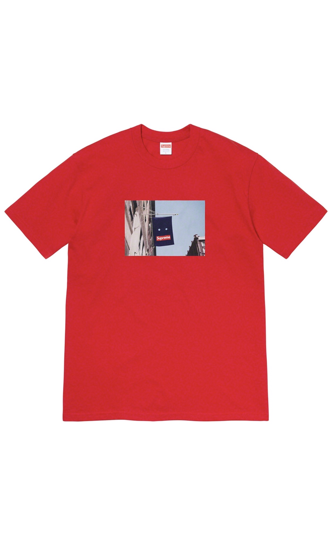 Supreme Banner Tee - Red