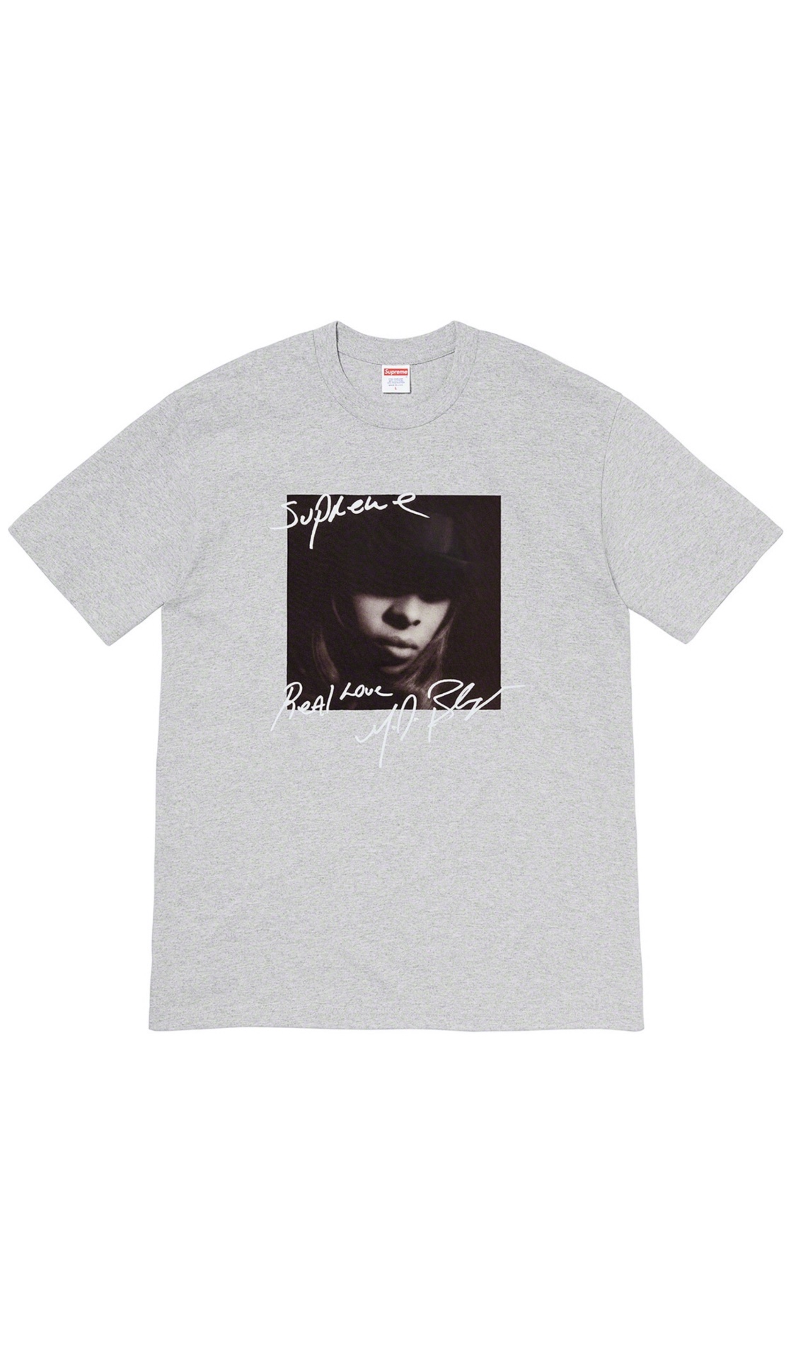 Supreme Mary J. Blige Tee - Heather Grey