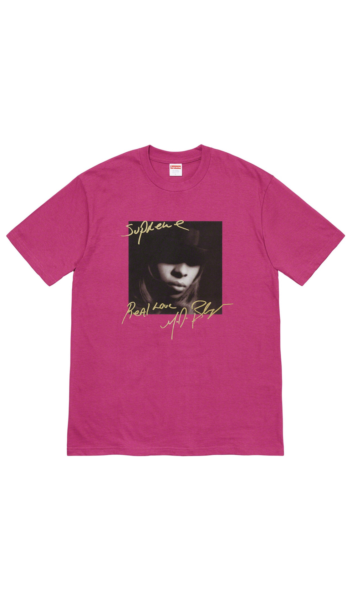 Supreme Mary J. Blige Tee - Magenta