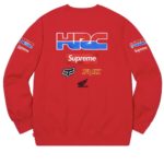 Supreme®/Honda®/Fox® Racing Crewneck - Red