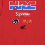 Supreme®/Honda®/Fox® Racing Crewneck - Red