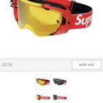 Supreme®/Honda® Fox® Racing Vue Goggles - Red