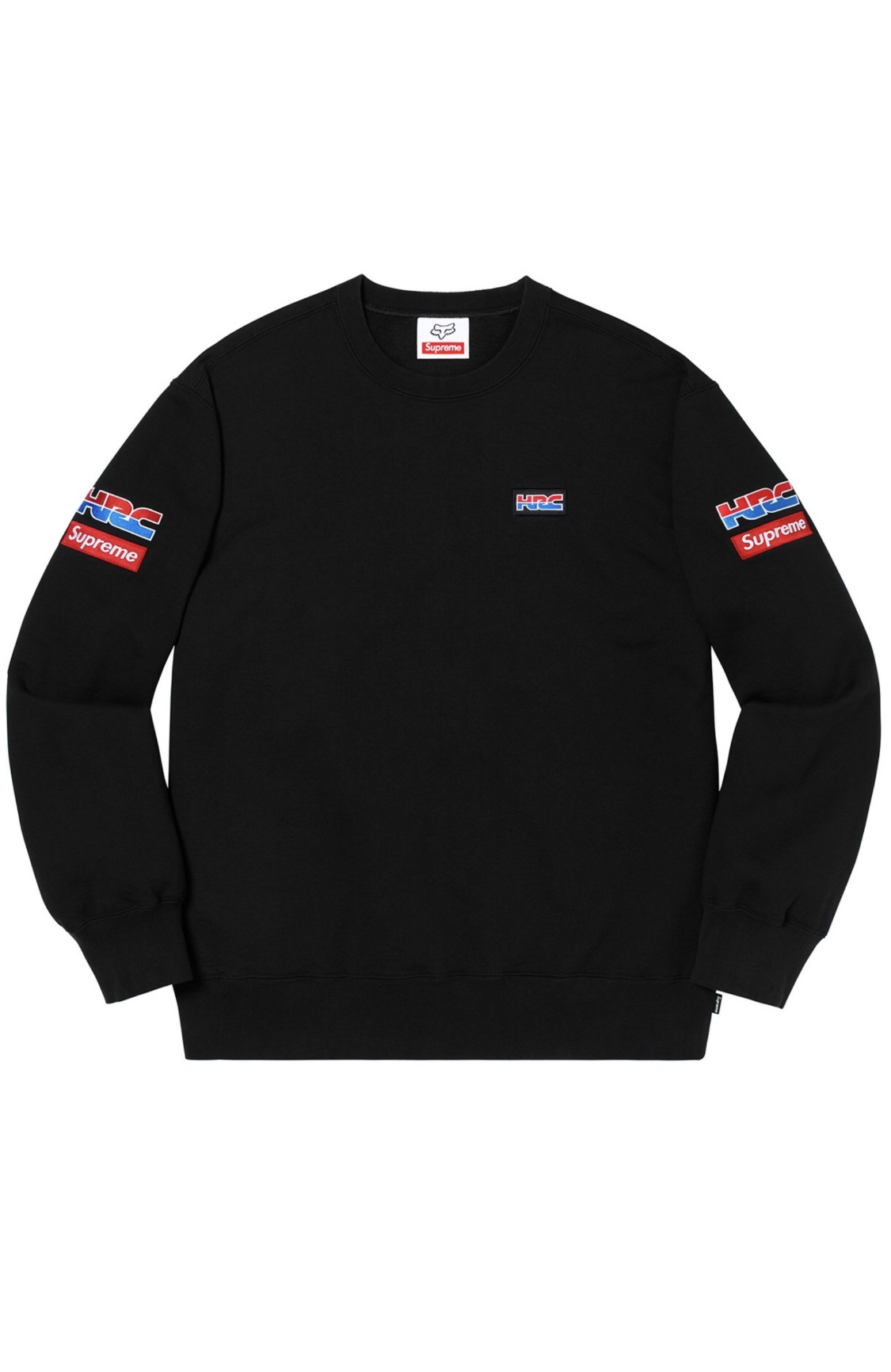 Supreme®/Honda®/Fox® Racing Crewneck - Black