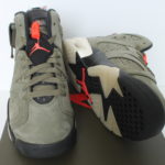 Air Jordan 6 Retro GS Cactus Jack - Olive