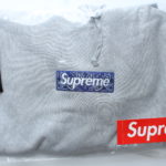 Supreme Bandana Box Logo Hooded Sweatshirt - Grey
