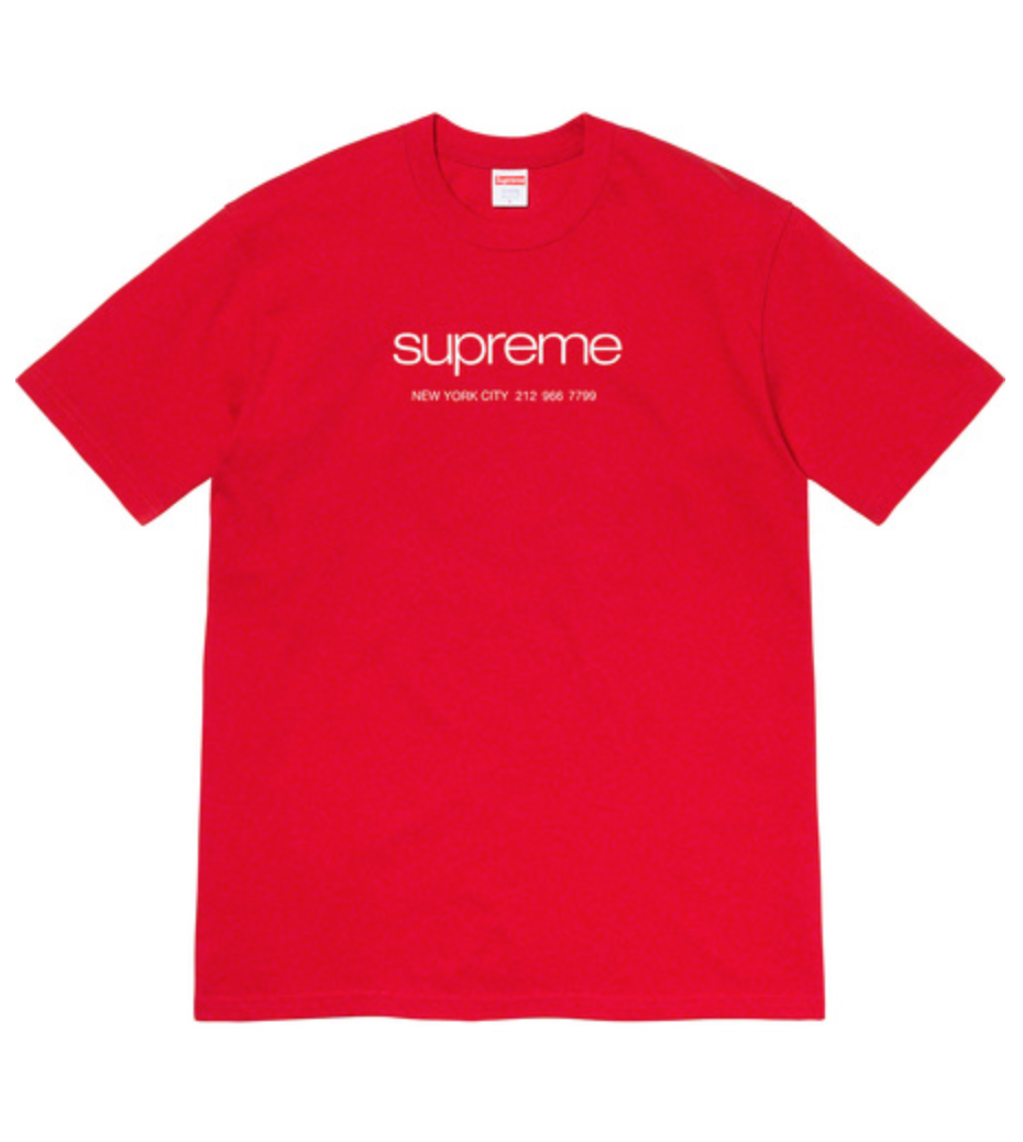 Supreme Shop Tee - Red