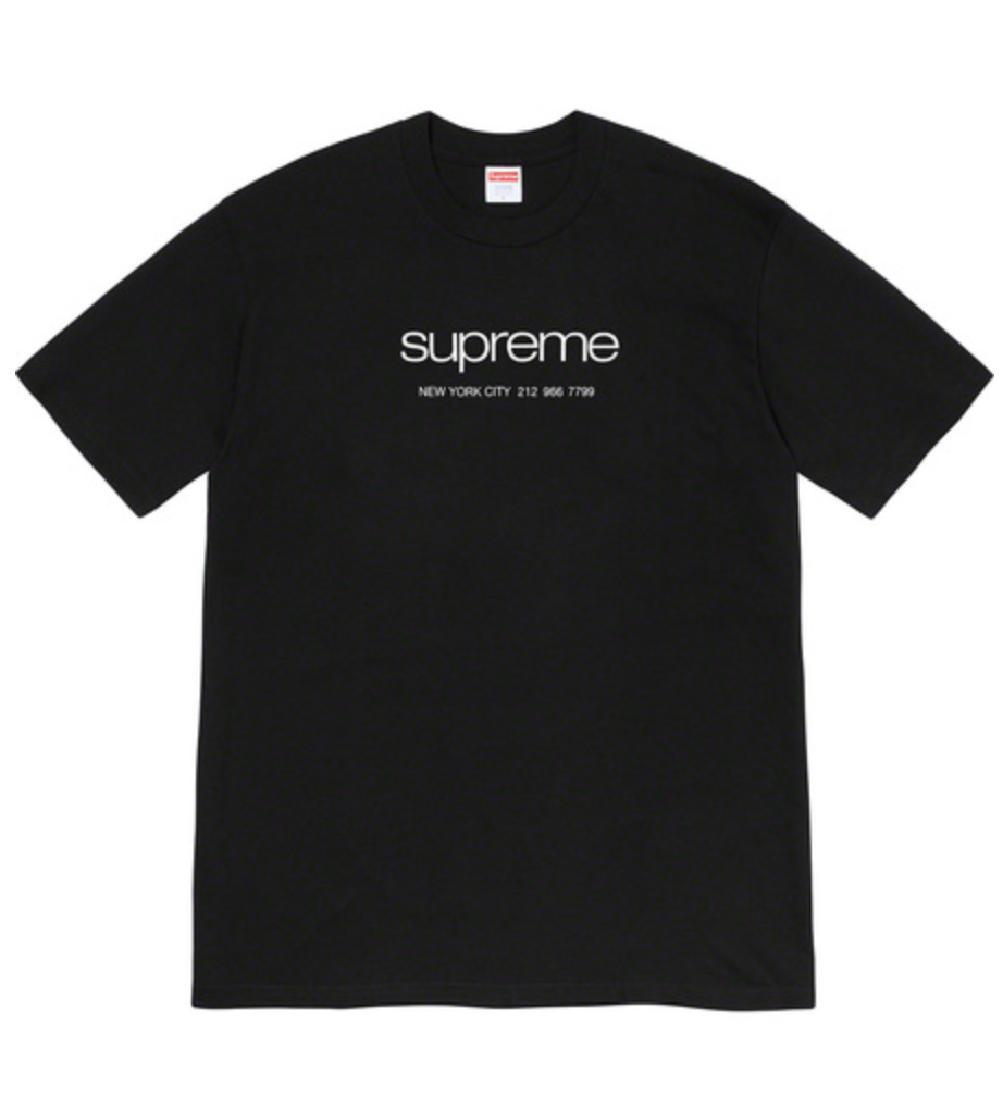 Supreme Shop Tee Black