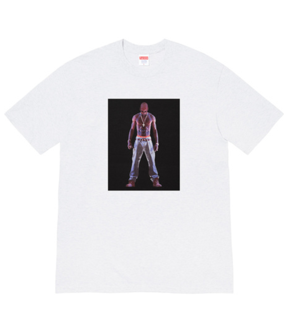 Supreme Tupac Hologram Tee White