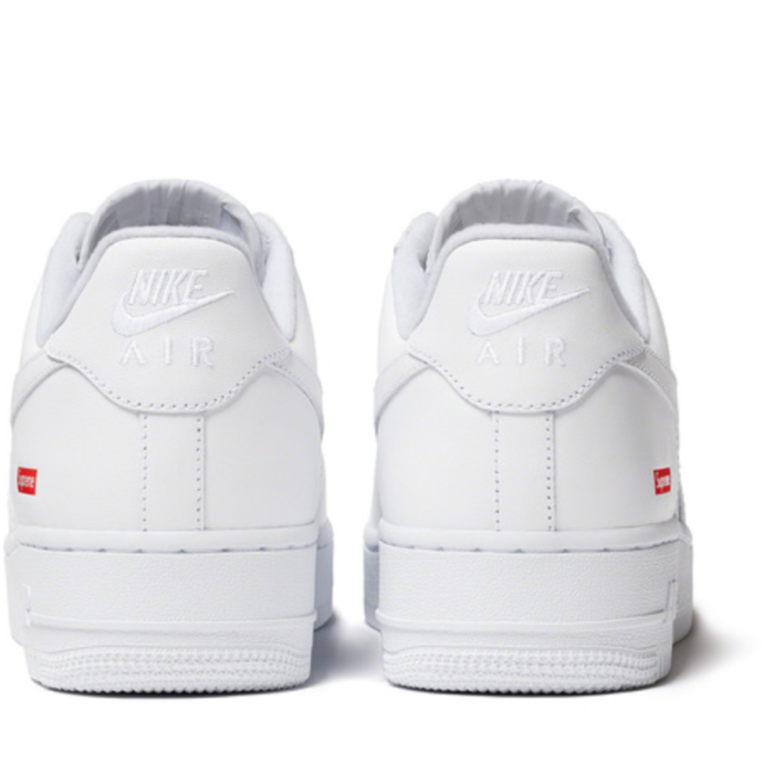 supreme nike air force 1 low white