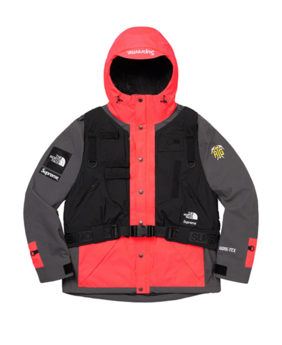 Supreme®/The North Face® RTG Jacket + Vest Bright Red