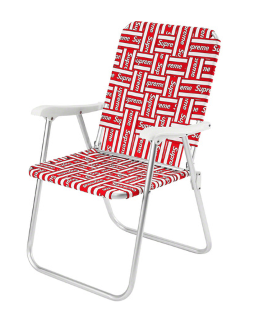 Supreme Lawn Chair - Red