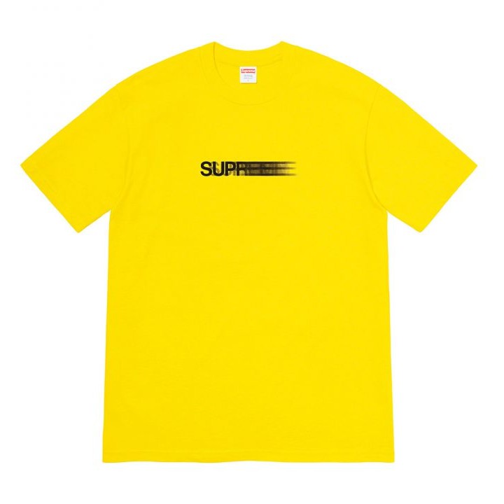 Supreme Motion Logo Tee - Yellow