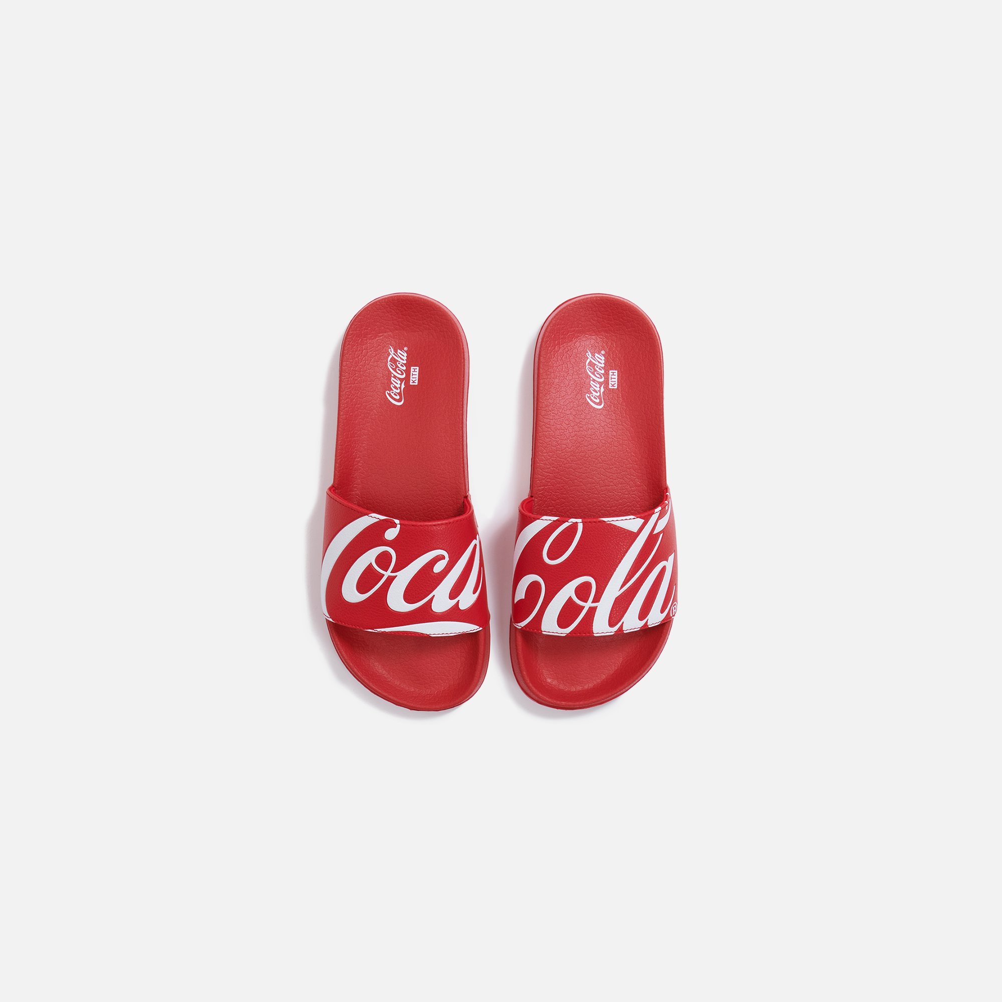 Kith X Coca-Cola Slides - Red