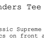 SUPREME PHAROAH SANDERS TEE - Image 3