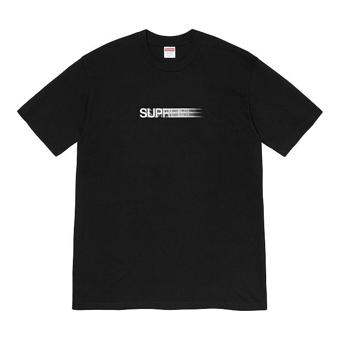 Supreme Motion Logo Tee - Black