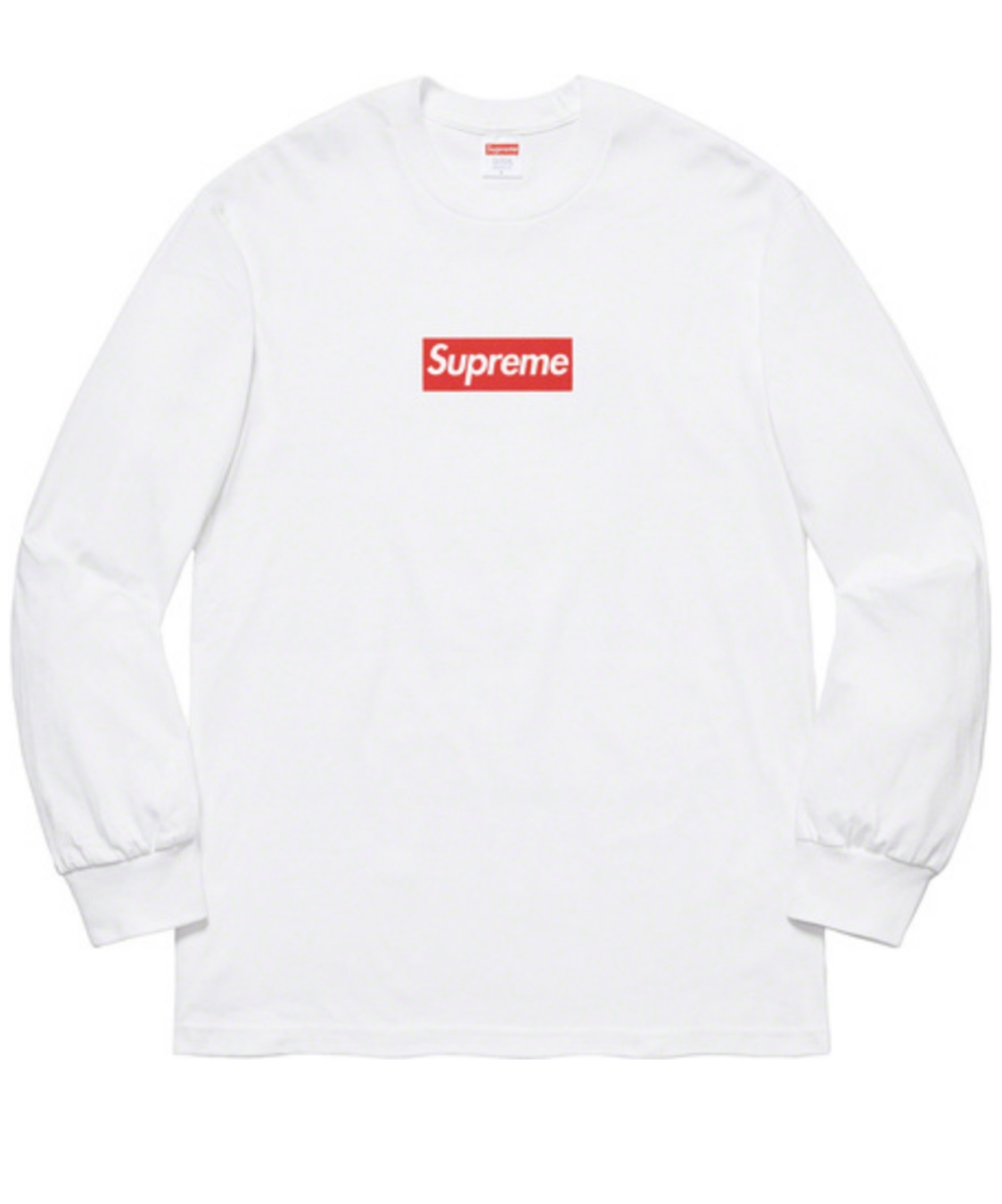 Supreme Box Logo L/S Tee - White