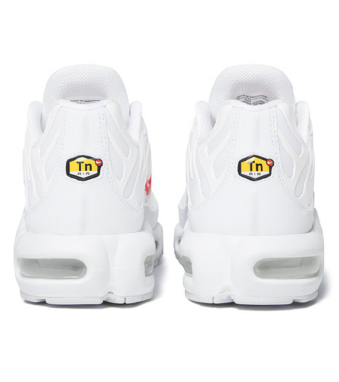 supreme x air max plus white