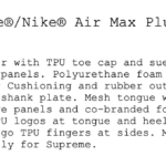 Nike Air Max Plus x Supreme - White