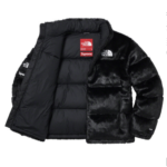 Supreme®/The North Face® Faux Fur Nuptse Jacket - Black