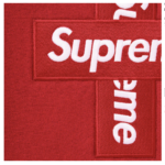 Supreme Cross Box Logo Hooded Sweatshirt - Red