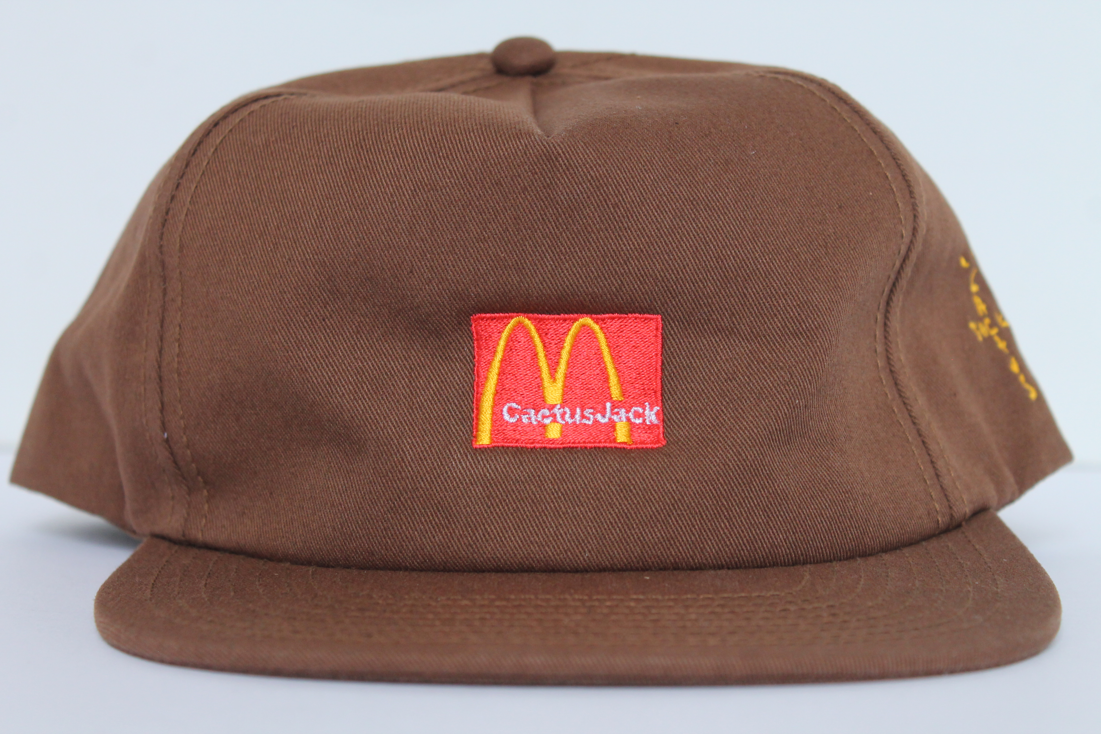 Travis Scott x McDonald's CJ Arches Hat - Brown Snapback