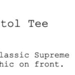 Supreme Water Pistol Tee Light Pink - Image 3