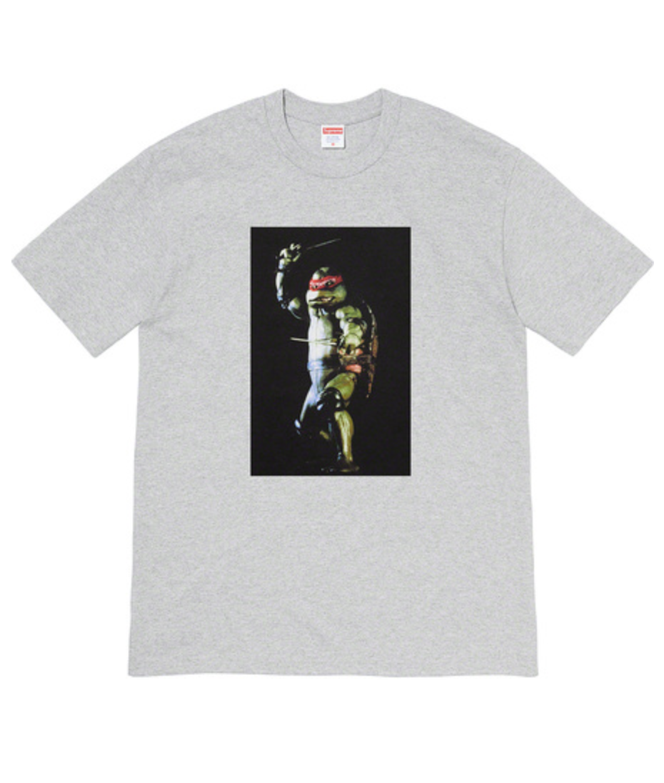 Supreme Raphael Tee Heather Grey