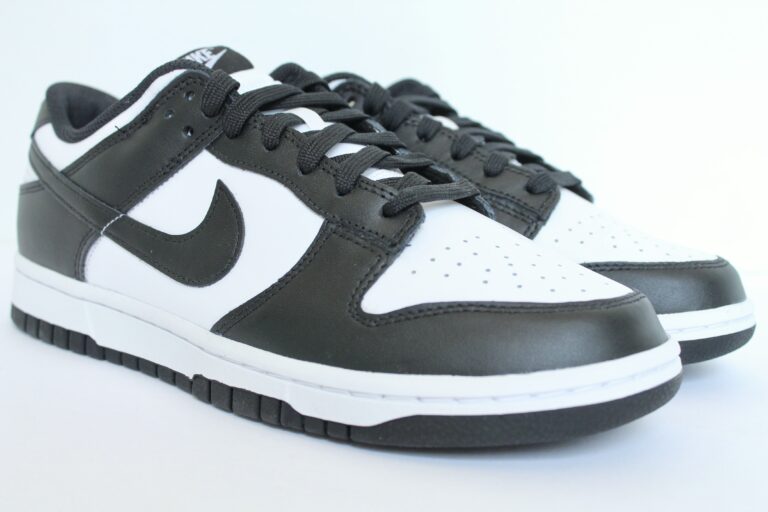 half black half white dunks