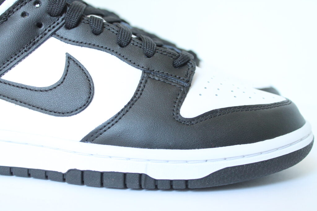 half black half white dunks