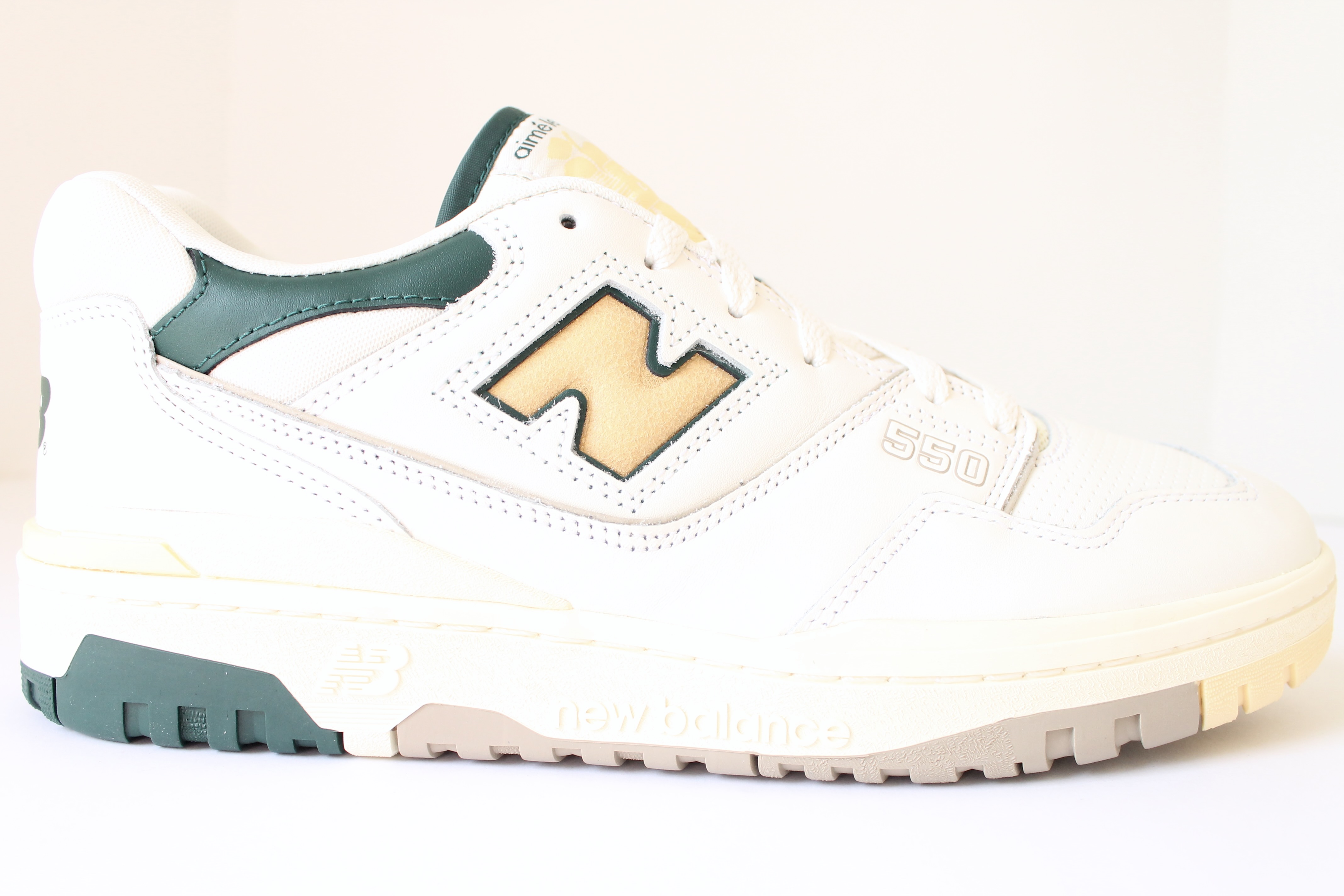 Aimé Leon Dore x New Balance P550 Basketball Oxfords - ''Green Yellow'