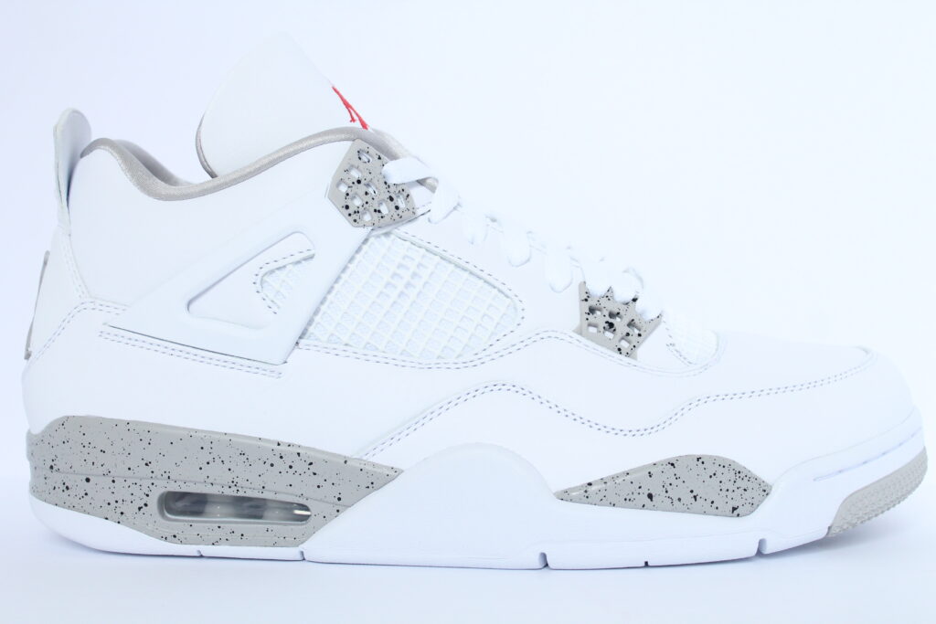 air jordan retro 4 tech white