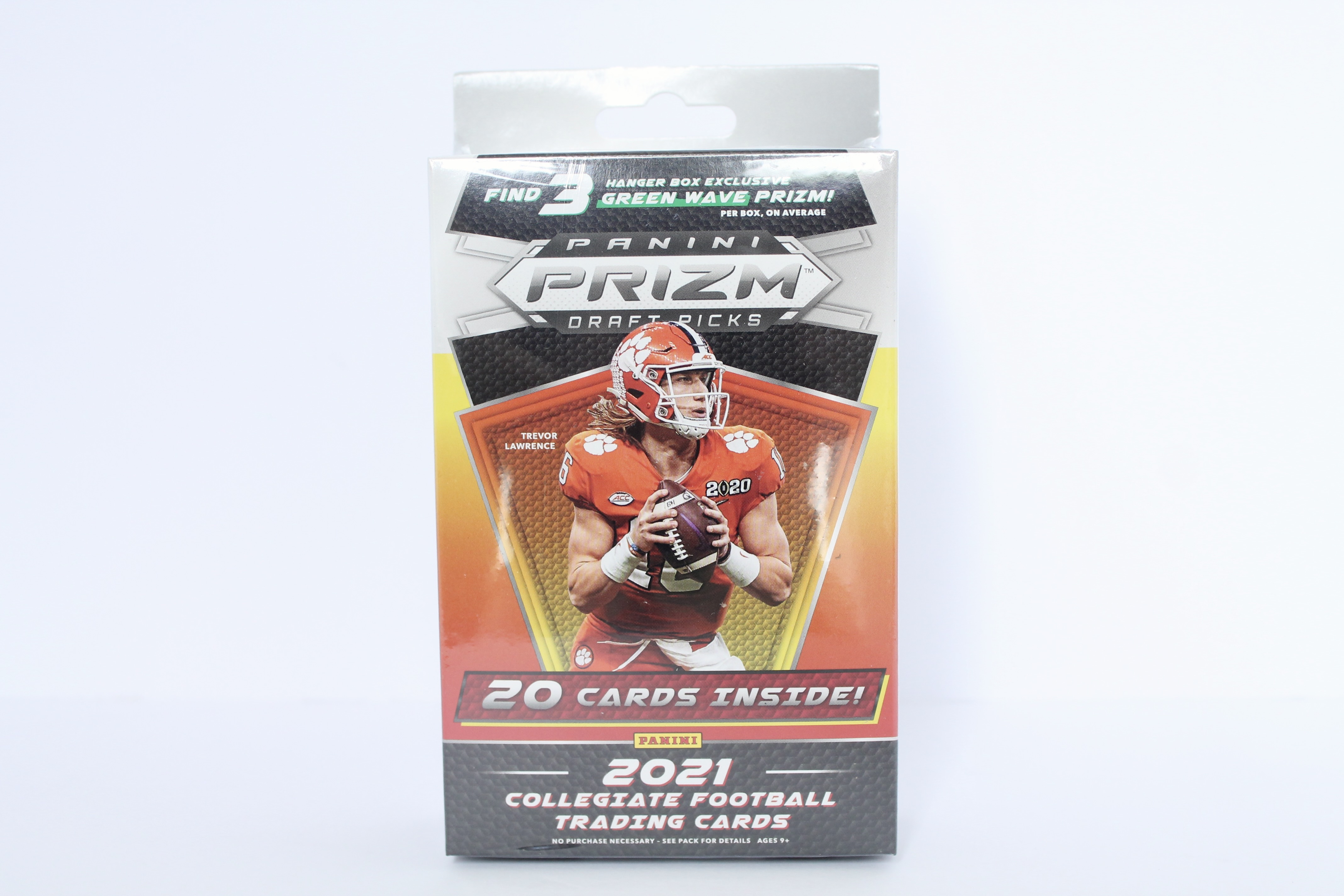 2021 Panini NFL Prizm Draft Picks Football Trading Card Hanger Box