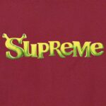 Supreme Shrek Tee - Cardinal