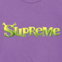 Supreme Shrek Tee - Purple