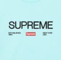 Supreme Est. 1994 Tee - Turquoise