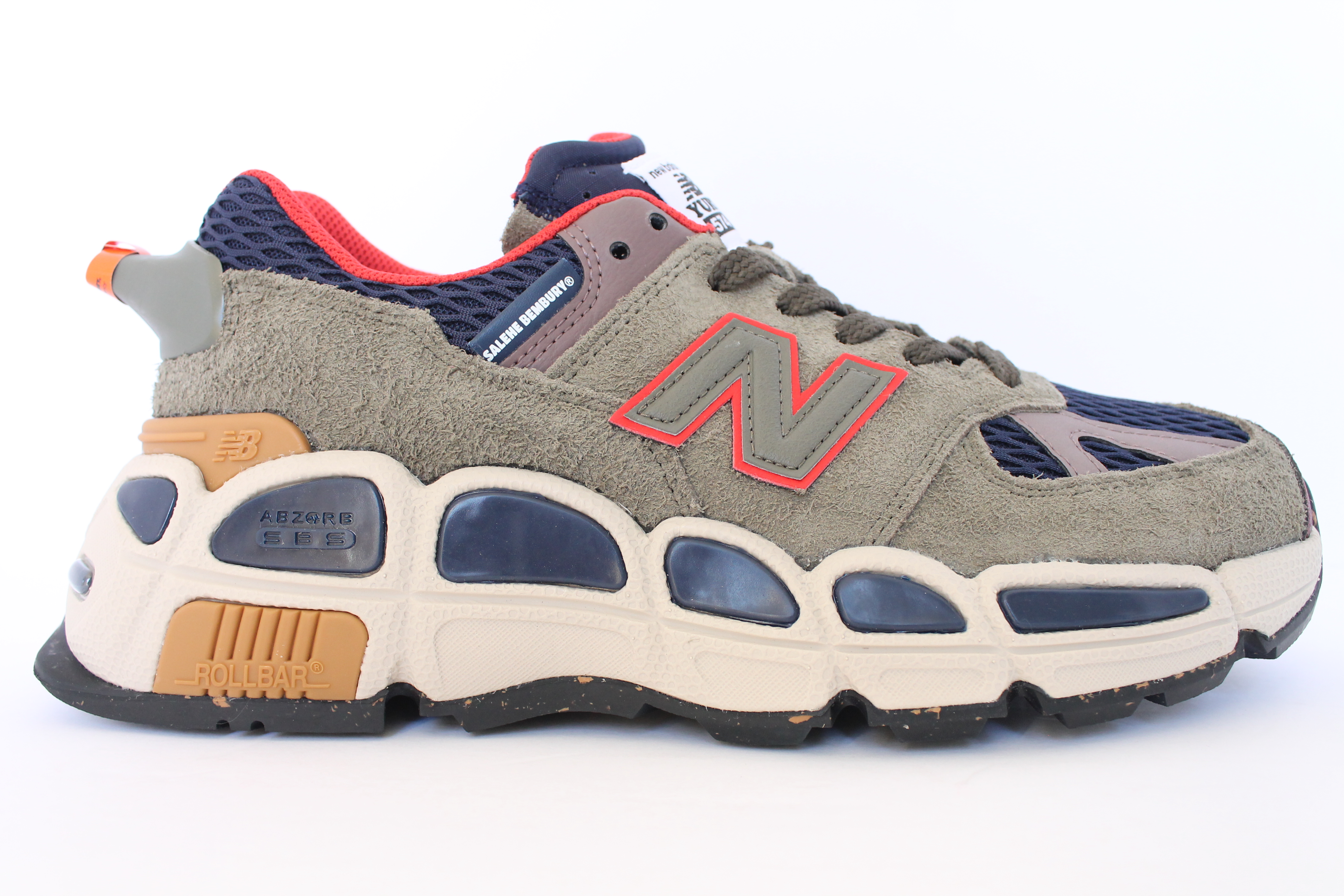 New Balance x Salehe Bembury 574 Yurt Olive