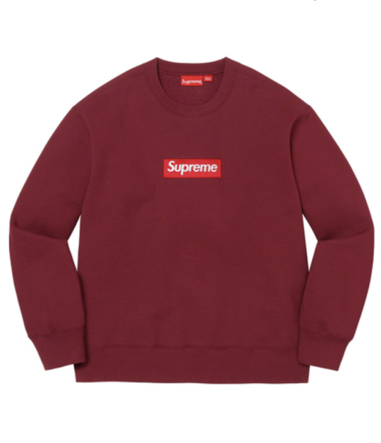 Supreme Box Logo Crewneck (2022) - Cardinal