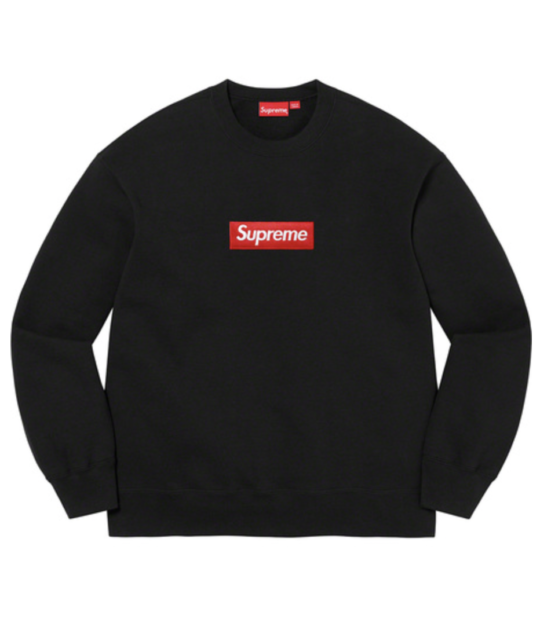 Supreme Box Logo Crewneck (2022) - Black