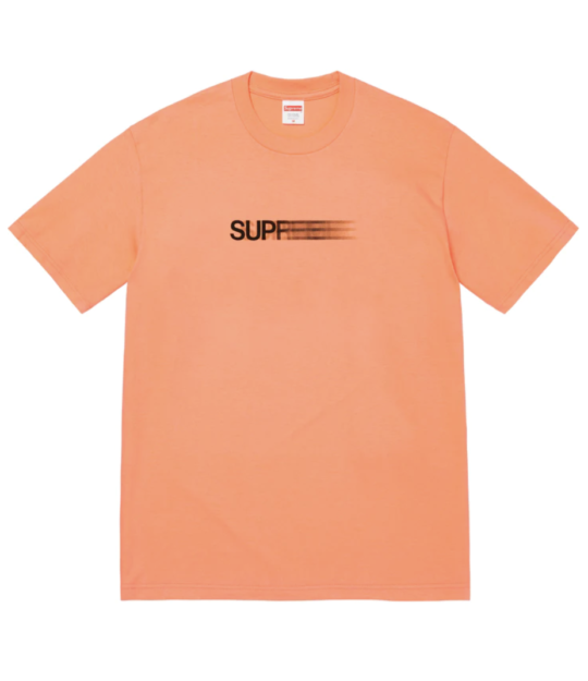 Supreme Motion Logo Tee - Peach