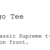 Supreme Motion Logo Tee - Peach