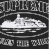 Supreme/Corteiz Rules The World Tee